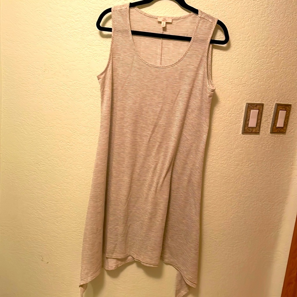 Cómo Vintage tank stripped dress